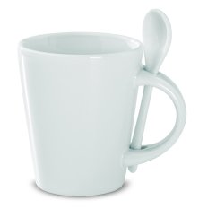 Sublimační hrnek se lžičkou