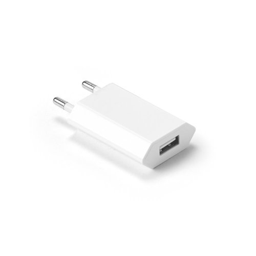 WOESE. Napájecí adaptér USB-A 5W ze recyklovaného ABS (100% rABS) WOESE. Napájecí adaptér USB-A 5W ze recyklovaného ABS (100% rABS)