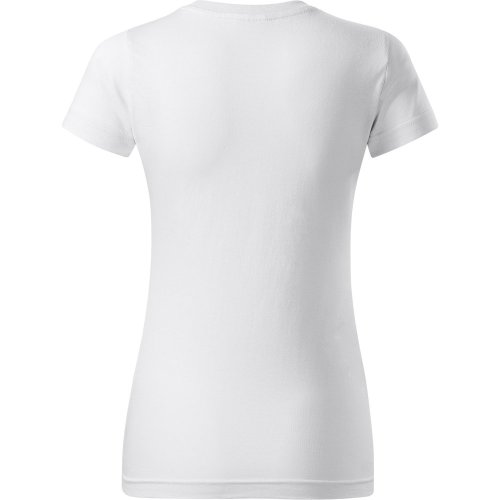 Dámské tričko BASIC - Barva: bílá, Určení: Dámské, Velikost textilu: M