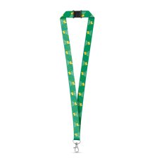 DOVER. SET Lanyard SUBLIMATION Long II (20 mm) z recyklovaného polyesteru (100% rPET) s 20mm karabinou a bezpečnostní sponou