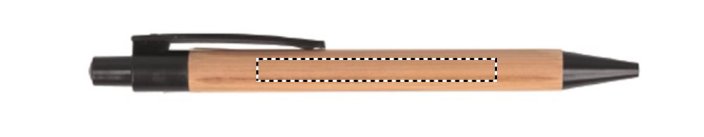 Bambusový zápisník s propiskou