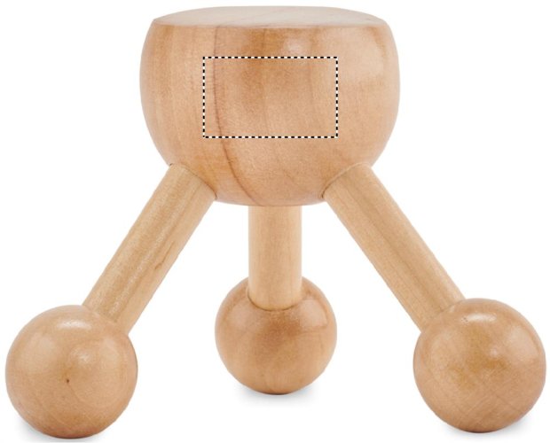 Ruční masážní dřevěná pomůcka