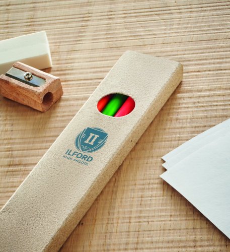 4 zvýrazňovače v krabičce - Typ potlače a počet farieb: Tamponový tisk, 2 barvy, Umiestnenie a max. veľkosť potlače: FRONT LOWER, 80x15mm, Počet kusov: 15 4 zvýrazňovače v krabičce - Typ potlače a počet farieb: Tamponový tisk, 2 barvy, Umiestnenie a max. veľkosť potlače: FRONT LOWER, 80x15mm, Počet kusov: 15