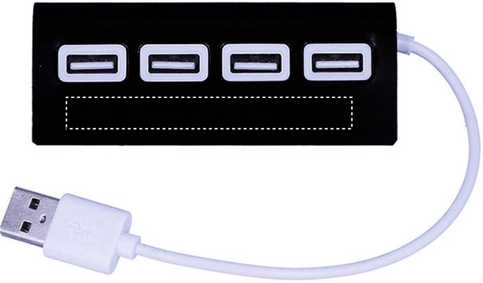 4 portový US hub - Typ potlače a počet farieb: Tamponový tisk, 4 barvy, Umiestnenie a max. veľkosť potlače: TOP, 5x70mm, Počet kusov: 50 4 portový US hub - Typ potlače a počet farieb: Tamponový tisk, 4 barvy, Umiestnenie a max. veľkosť potlače: TOP, 5x70mm, Počet kusov: 50