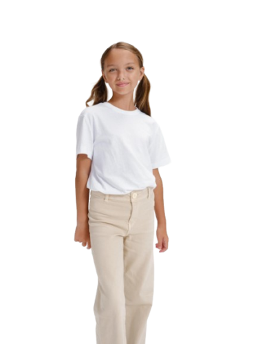 Dětské tričko BASIC - Barva: bílá, Určení: Dětské, Velikost textilu: 134 cm - 8 let