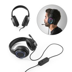Thorne Headset RGB. ABS gaming slúchadlá sa kablom, mikrofonom i RGB LED svetlima
