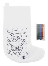 Julfar Gift vánoční punčocha na vybarvení