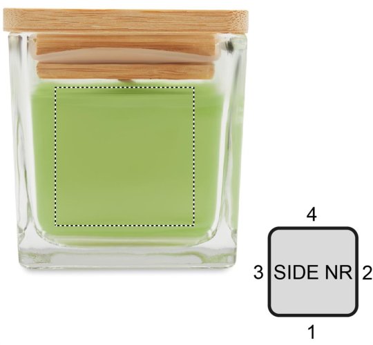 Čtvercová vonná svíčka 50gr