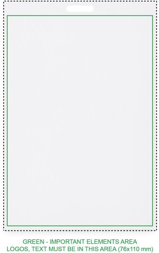 Visačka na šňůrku 80x120 mm