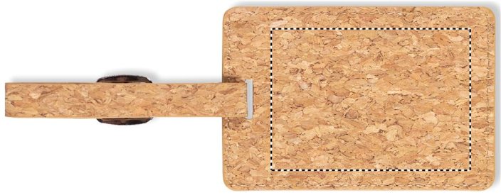 Korková visačka na zavazadla - Umístění potisku: DIGITAL INLAY, Typ potisku: Vložený digitální tisk (Plnobarevně, 45x60mm), Počet barev potisku: Plnobarevně, Počet kusů: 600
