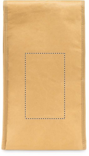 3l obědový sáček - Umístění potisku: BACK, Typ potisku: Sítotisk (max. 4 barvy, 150x90mm), Počet barev potisku: 3 barvy, Počet kusů: 3000