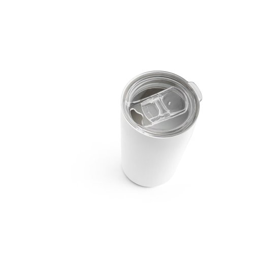 SLIDER. Dvojplášťový sublimačný cestovný pohár z nehrdzavejúcej ocele 380 mL