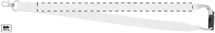 Revent RPET lanyard
