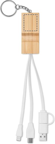 Bambusová klíčenka a stojánek