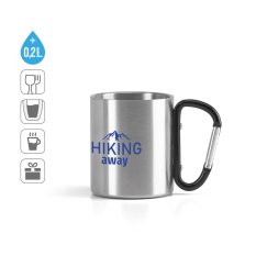 WINGS. 230 ml hrnček z nehrdzavejúcej ocele
