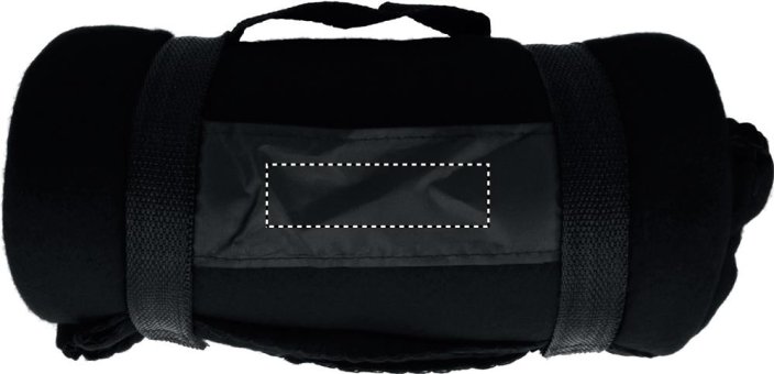 Fleecová deka s popruhy