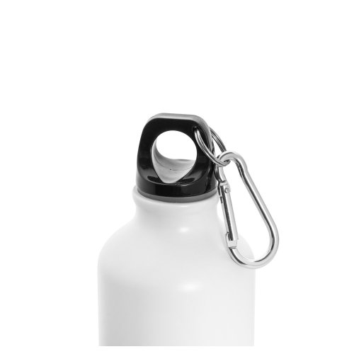 COLLINA. Hliníková fľaša s karabínou 540 ml