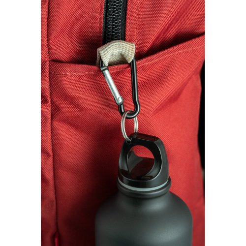 COLLINA. Hliníková fľaša s karabínou 540 ml