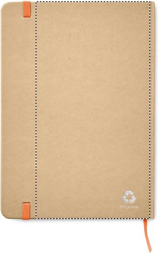 A5 zápisník v recykl. kartonu