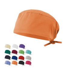 VL ENLIL. Hygienická keprová čiapka (190 g/m²), z bavlny (35 %) a polyesteru (65 %)