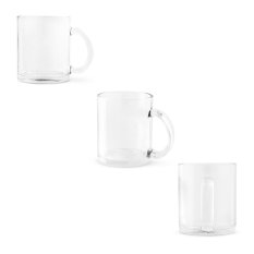 CARMO. Skleněný hrnek pro sublimaci 350 ml