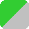 Lime green/silver